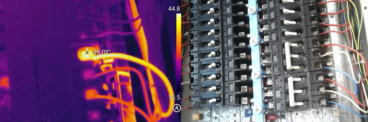 Thermographic Building Fabric & Building services Inspections IBIV